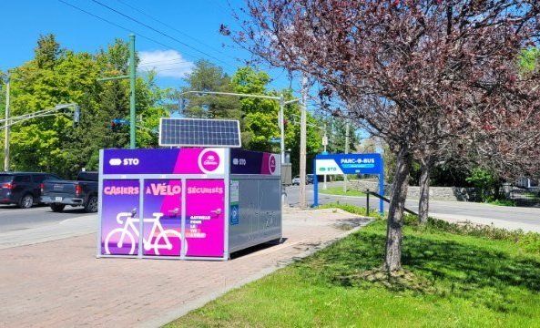 Solution_Modules de stationnements sécurisés pour vélos